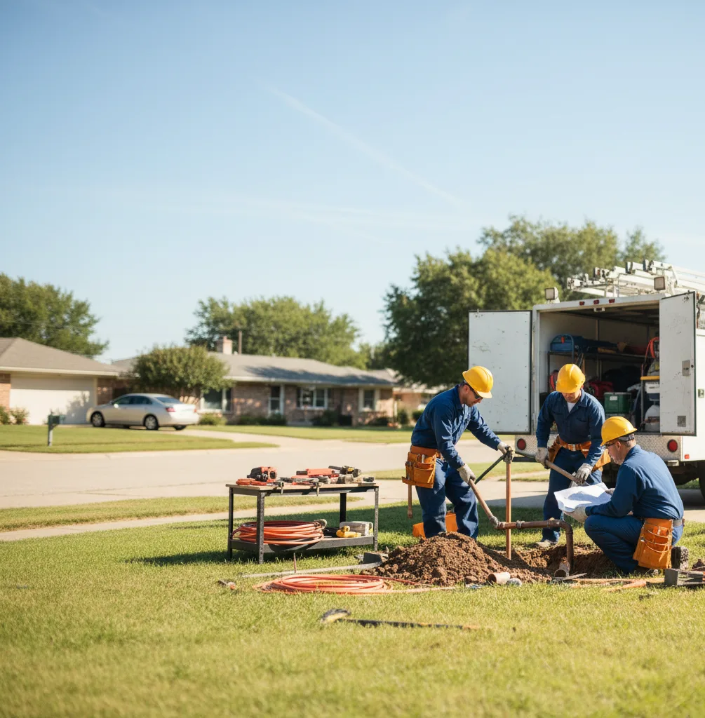 Sewer Line Repair in Scotts, MI